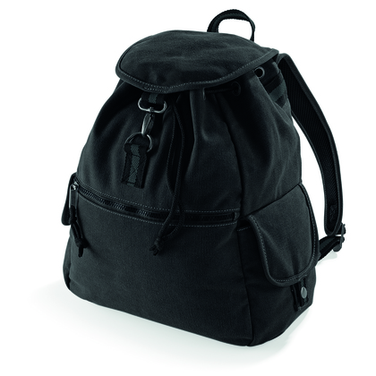 QD612 Quadra VINTAGE Canvas Rucksack