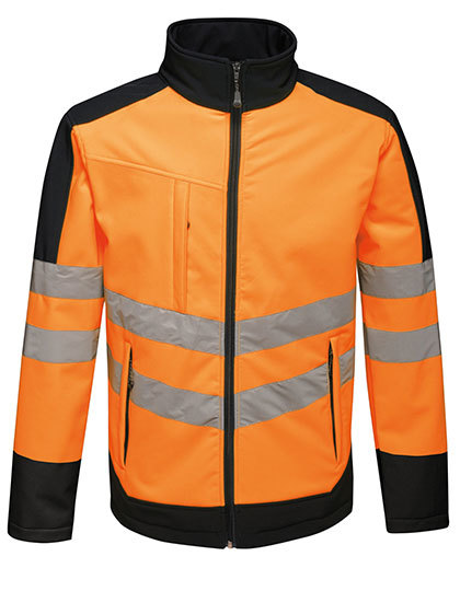 RG625 Regatta Hi-Vis Pro Softshelljacke