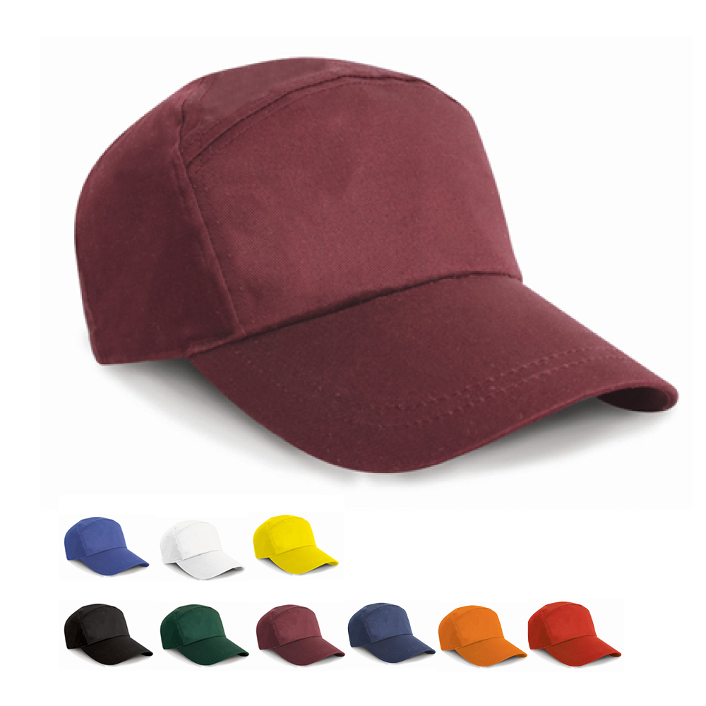 RH02 Result Headwear Kappe Verstellbar durch Kunststoff-Verschluss