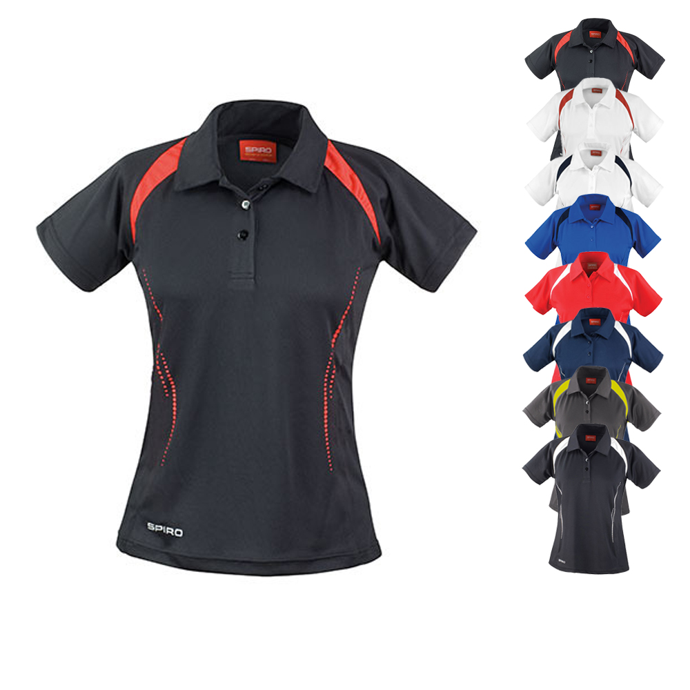 RT177F SPIRO Damen Team Spirit Poloshirt Sportshirt