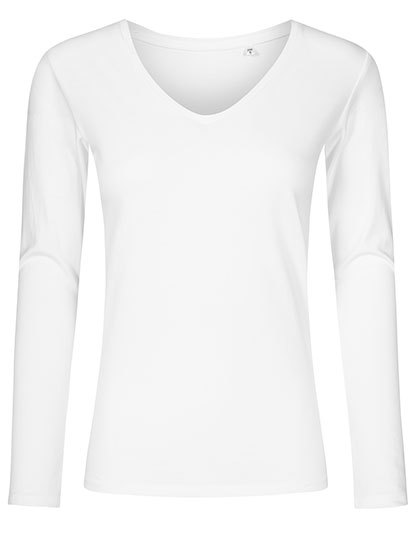 XO1560 X.O by Promodoro Damen V-Neck Langarmshirt