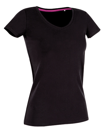 S9710 Stedman® CLAIRE V-Ausschnitt T-Shirt für Damen