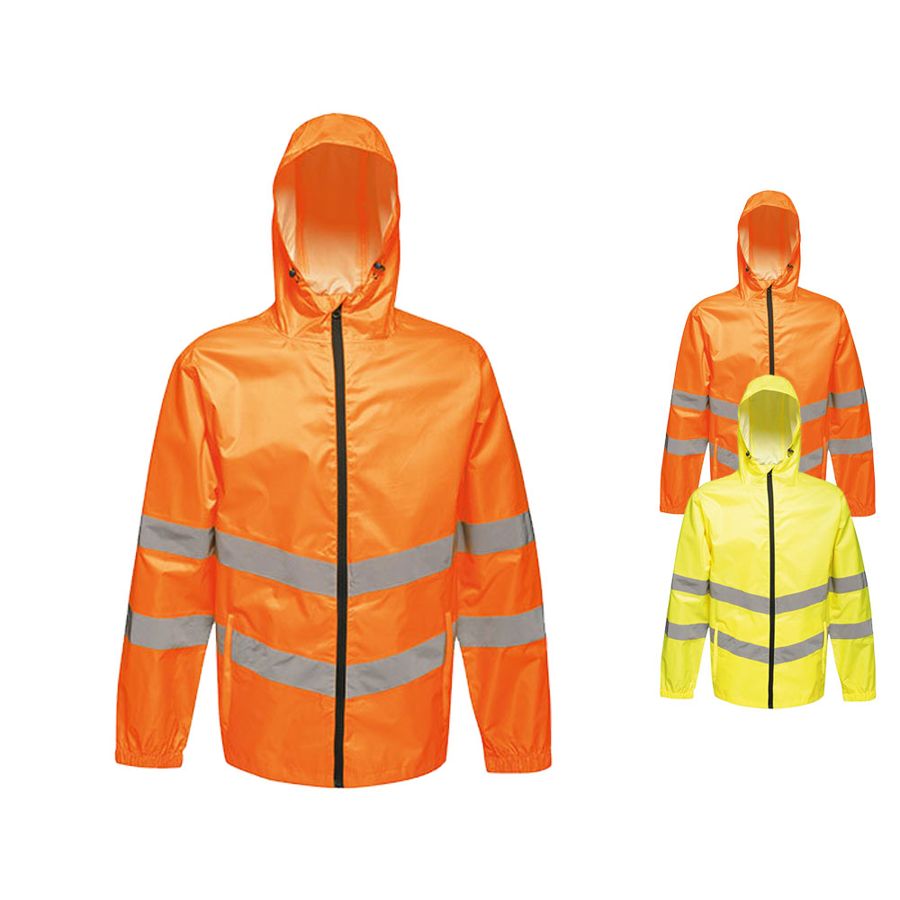 RG497 Regatta Hi-Vis Pro verstaubare Jacke