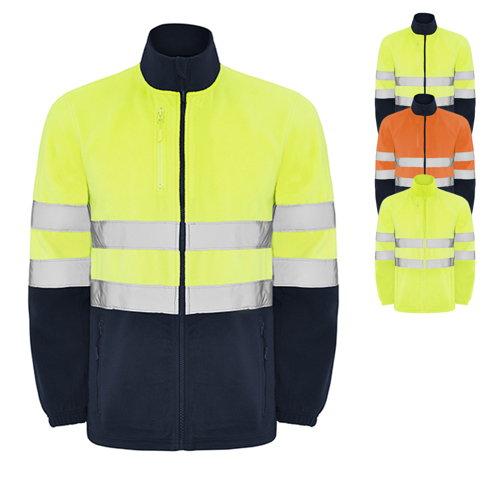 RY9305 Roly Workwear Fleece Jacke Hi-Vis