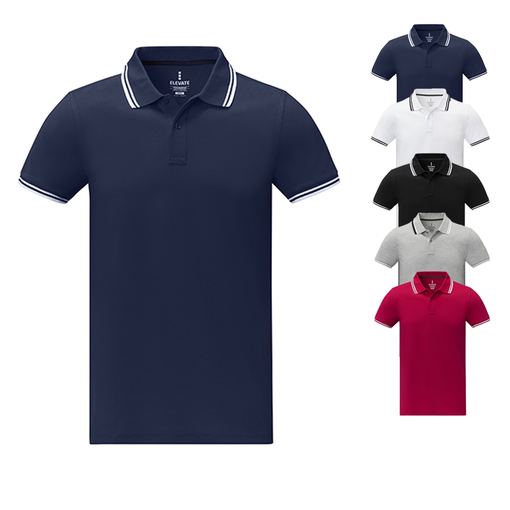 EL38108 Elevate Life Herren Amarago Poloshirt