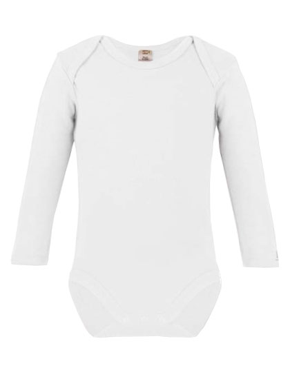 X805 Link Kids Wear Langarm-Baby-Body mit drei Qualitäts-Druckknöpfen