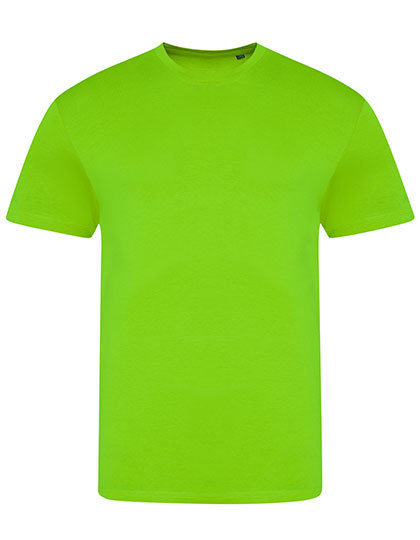 JT004 Just Ts T-Shirt mit Triblend-Gewebe Neonfarben