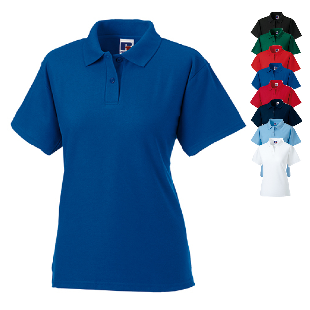 Z539F Russell Damen Poloshirt 65/35