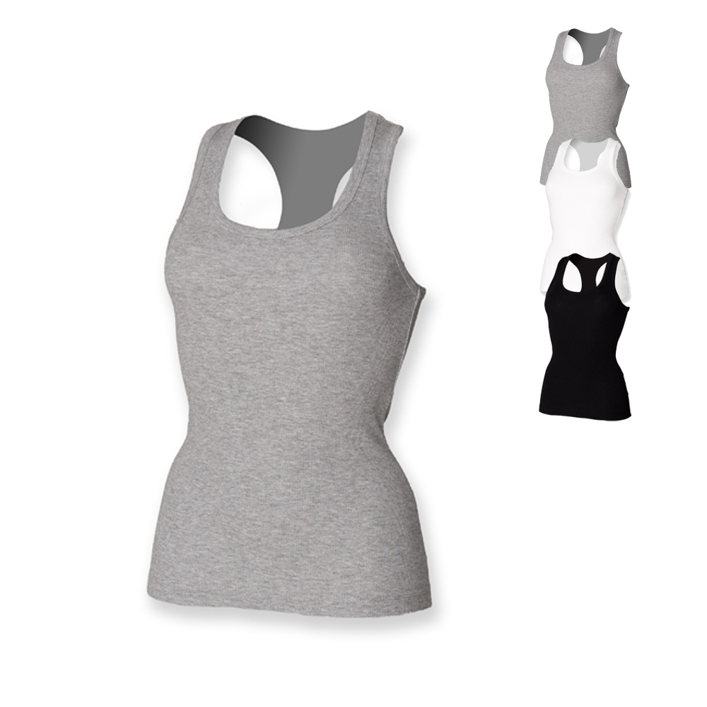 SF150 SF Women Damen Stretch-Tank-Top Ärmellos