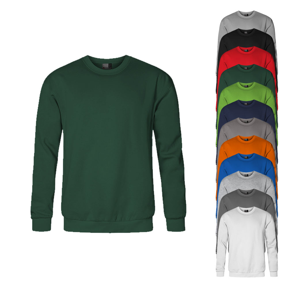 E5099N Promodoro Herren Sweatshirt 100 Baumwolle