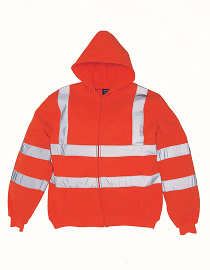 YK07 YOKO Hi-Vis hochsichtbare Kapuzenjacke