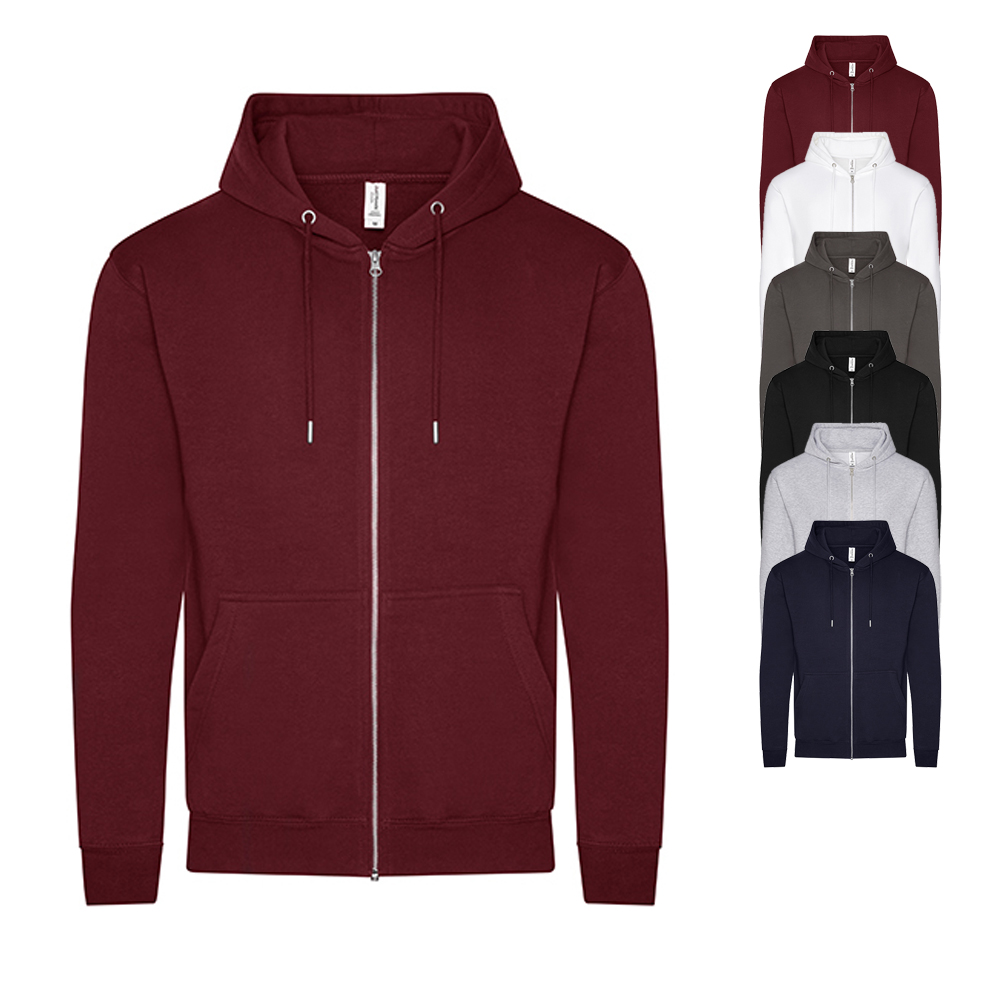 JH250 Just Hoods Kapuzenjacke aus Bio-Baumwolle