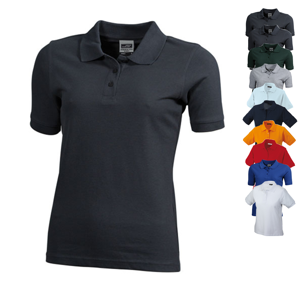 JN803 James+Nicholson Arbeitskleidung Polo Damen