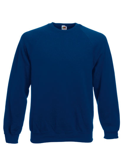 Fruit of the Loom Raglan Sweatshirt Pullover Raglan