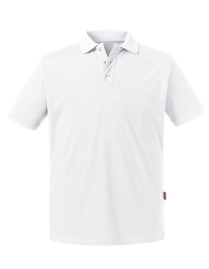 Z508M Russell Pure Organic Herren Polo kurzarm Bio Baumwolle