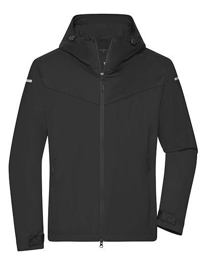 JN1180 James+Nicholson Herren Allwetter Jacke