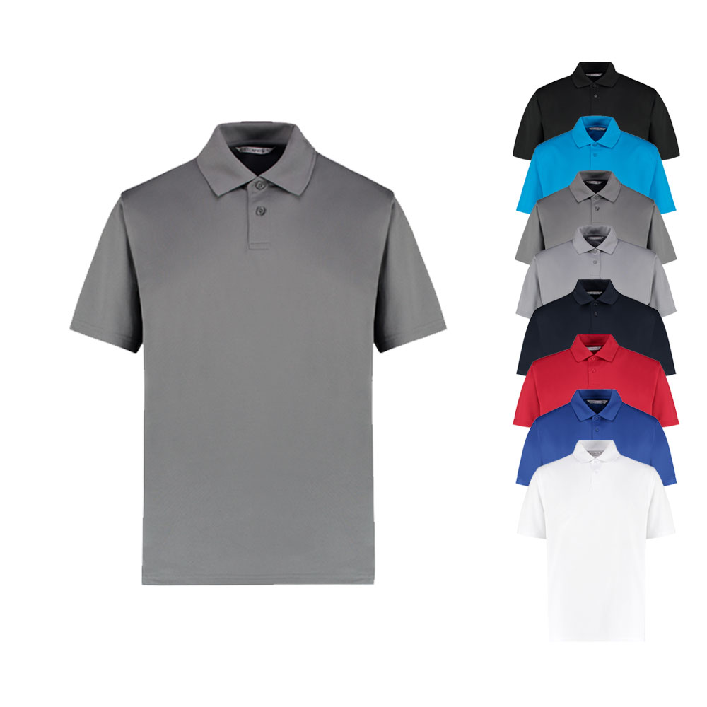 K444 Kustom Kit Polohemd Poloshirt mit optimaler Feuchtigkeitsregulierung und Kühlleistung Cooltex®