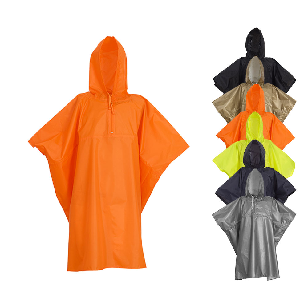 YK470 YOKO Hi-Vis hochsichtbare  Kinderponcho Umhang mit Kapuze