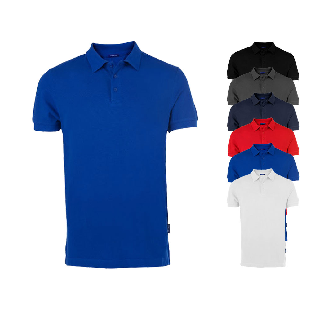 HRM501 HRM Herren Polo Kurarm