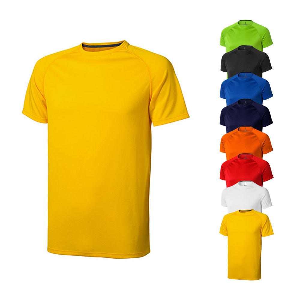 EL39010 Elevate Herren T-Shirt Sportshirt Niagara Atmungsaktives Cool Fit Material