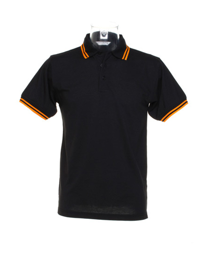 K409 Kustom Kit Polohemd Poloshirt Tipped Collar Polo