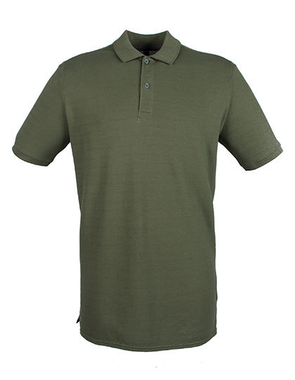 W101 Henbury Poloshirt aus mikrofeinem Baumwoll-Piqué