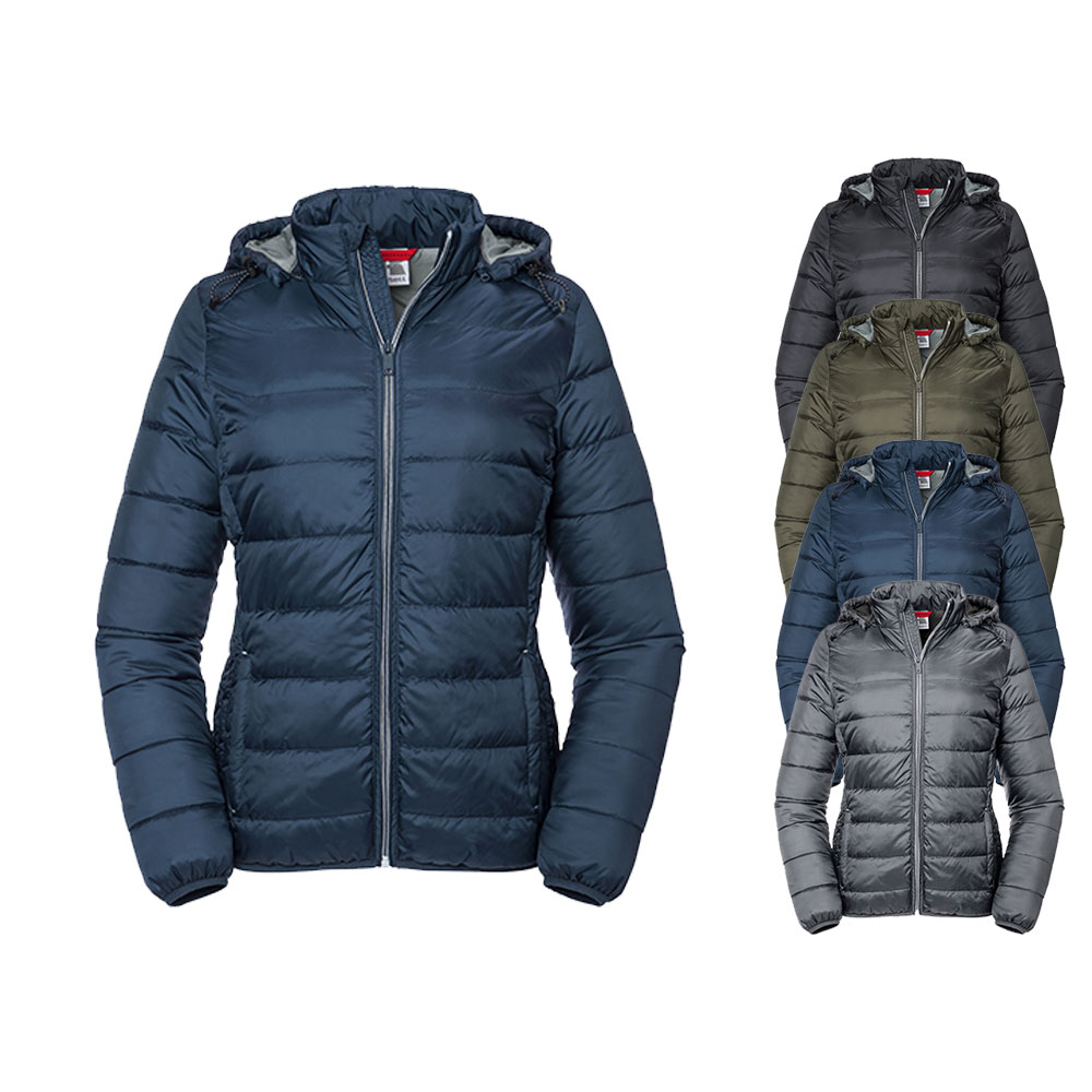 Z440F Russell Damen NANO Kapuzen Jacke