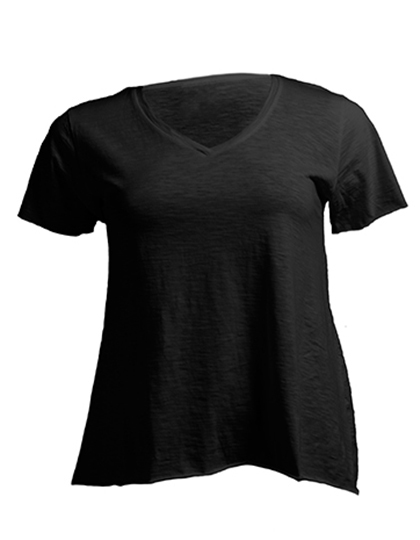 JHK603 JHK CURVES Feuergarn T-Shirt Damen