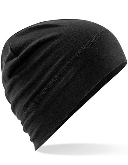 CB370 Beechfield Merinowolle Beanie Mütze