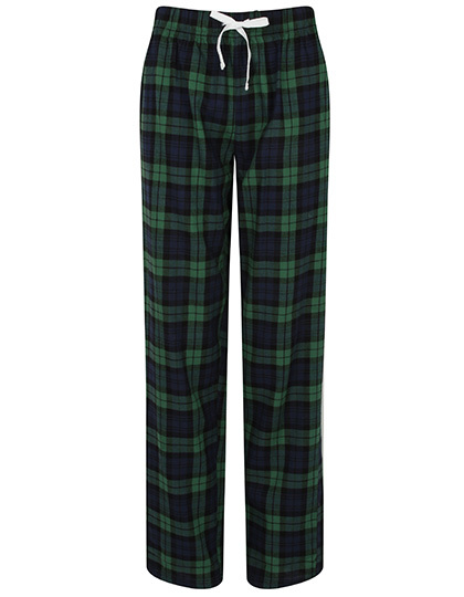 SF83 SF Women Damen-Tartan-Lounge-Hose Schlafhose