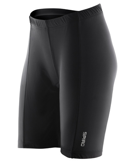 RT187F SPIRO Damen Gepolsterte Fahrradhose Radlerhose kurz