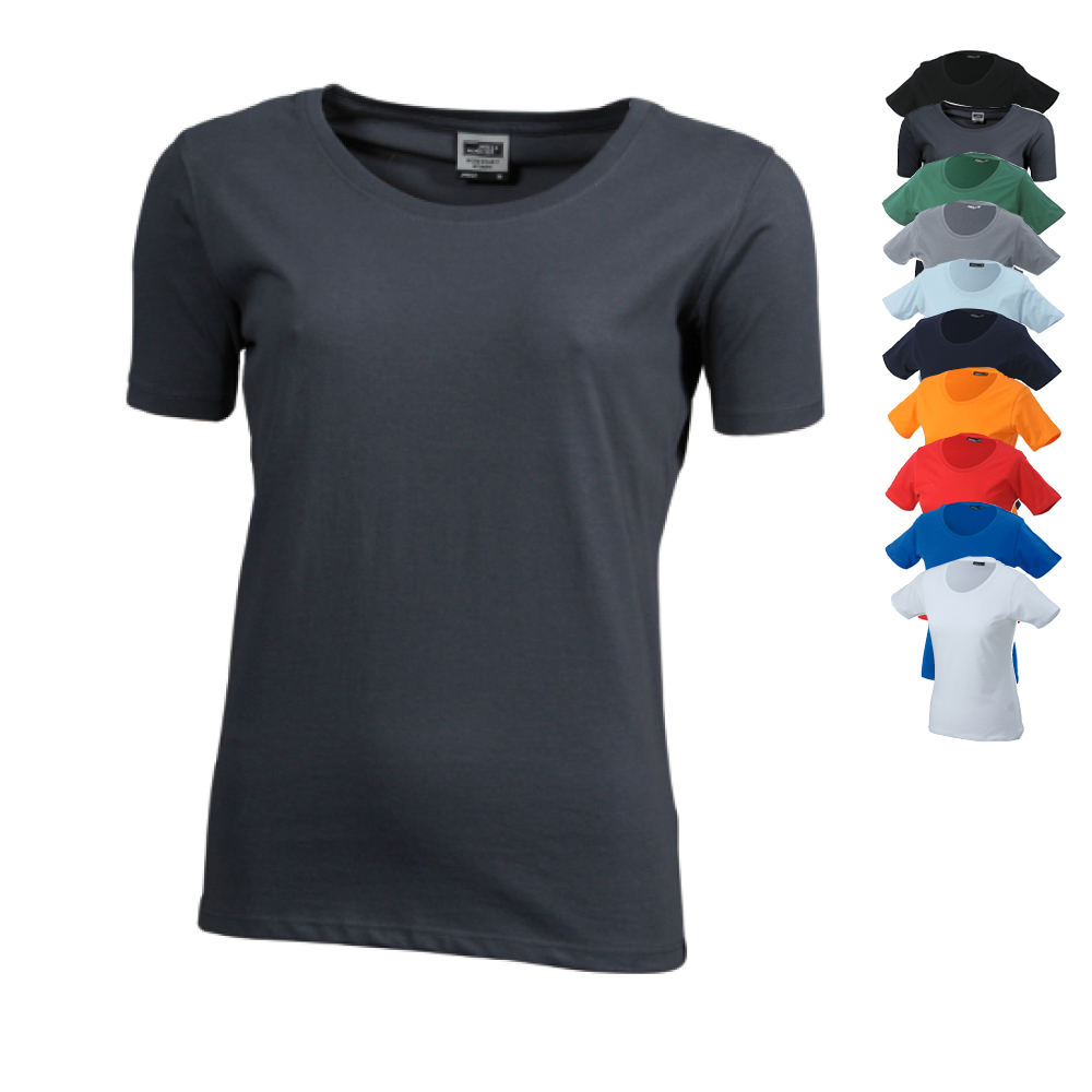 JN802 James+Nicholson Arbeitskleidung T-Shirt Damen