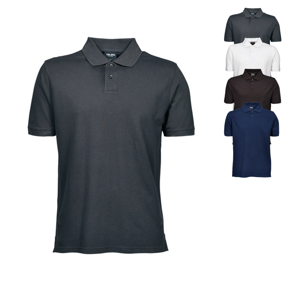 TJ1400N Tee Jays Herren schweres Polo Piqué kurzarm