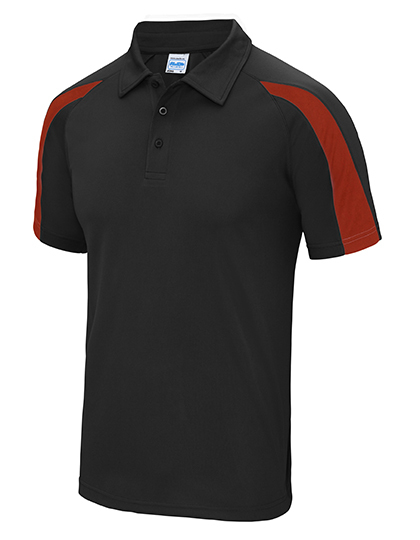 JC043 Just Cool Poloshirt Sportpolo Polohemd mit kontrastfarbenen Einsätzen