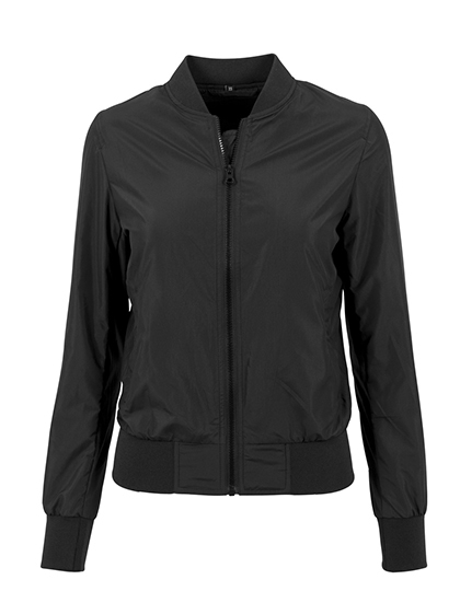 BY044 Build Your Brand Damen Nylon Bomberjacke