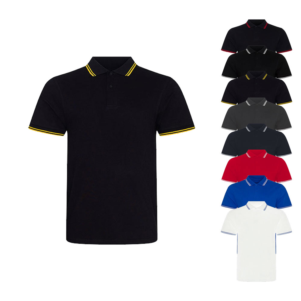 JP003 Just Ts & Polos Stretch-Poloshirt Kurzarm