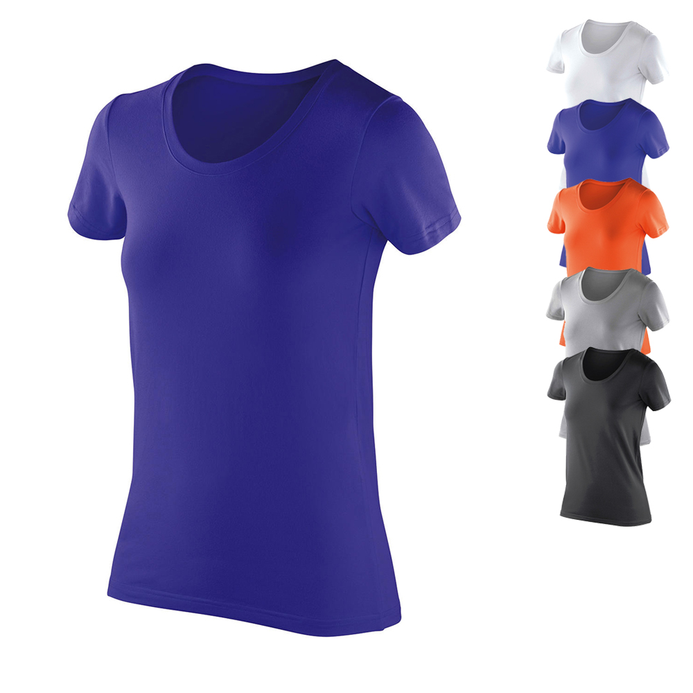 RT280F SPIRO Damen Impact Softex® T-Shirt Kurzarm