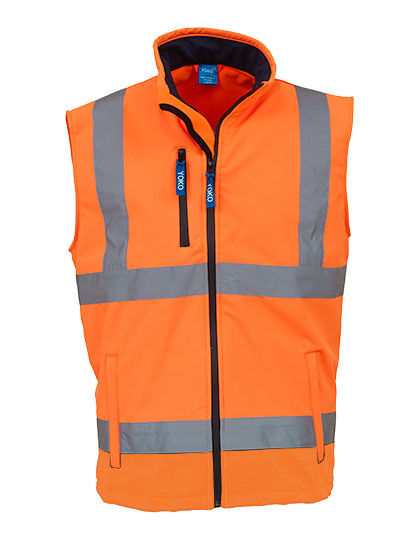 YK006 YOKO Hi-Vis hochsichtbare Softshell Gilet