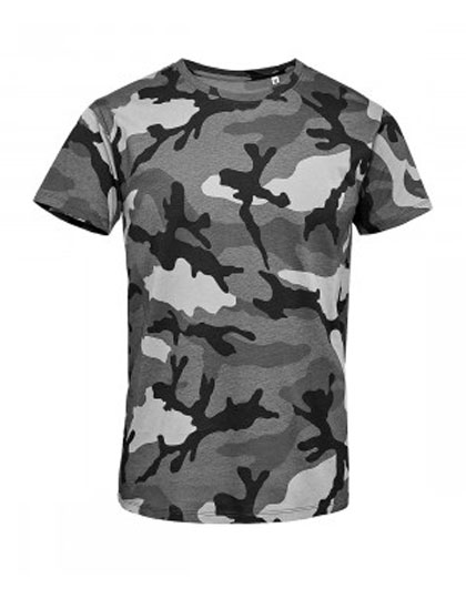 L133 SOL´S Herren Camo T-Shirt