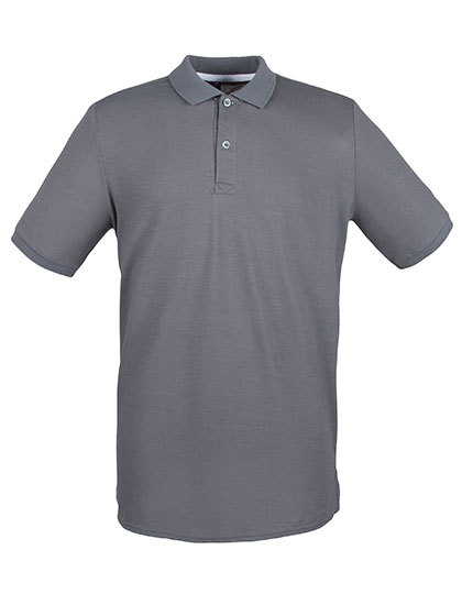 W101 Henbury Poloshirt aus mikrofeinem Baumwoll-Piqué