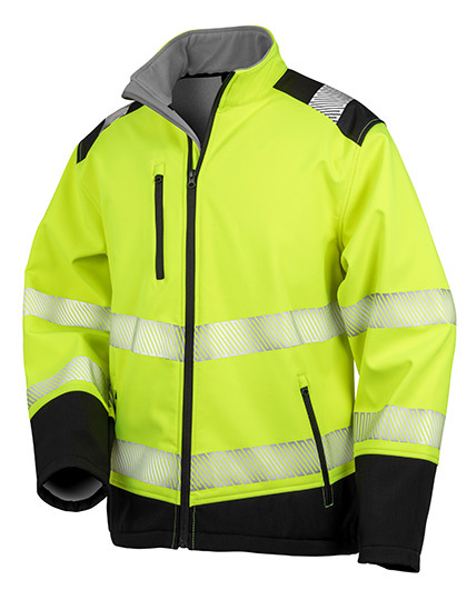 RT476 Safe-Guard Bedruckbare Sicherheits Softshelljacke Jacke