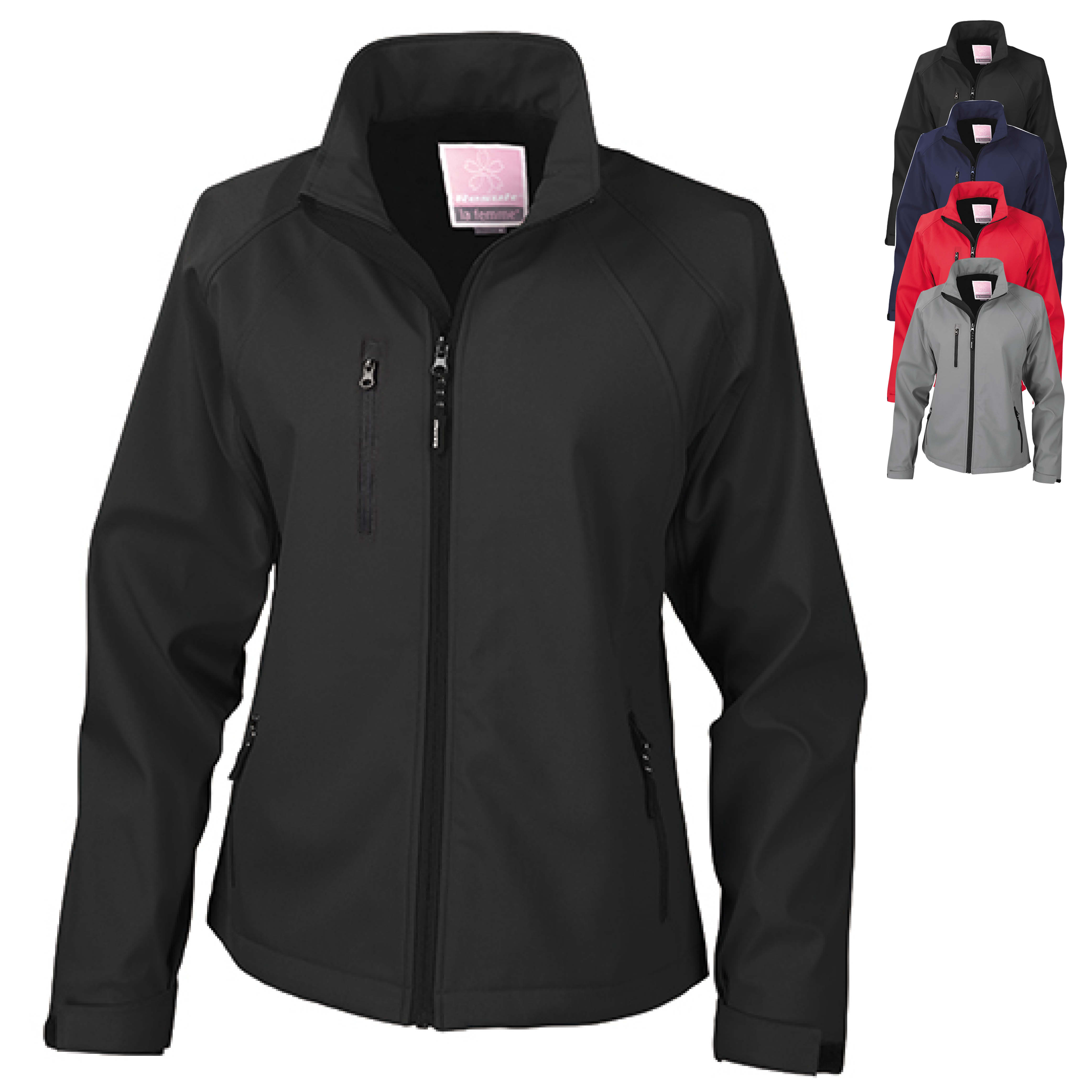 RT128F Result Damen Softshell Jacke wasserabweisend und atmungsaktiv