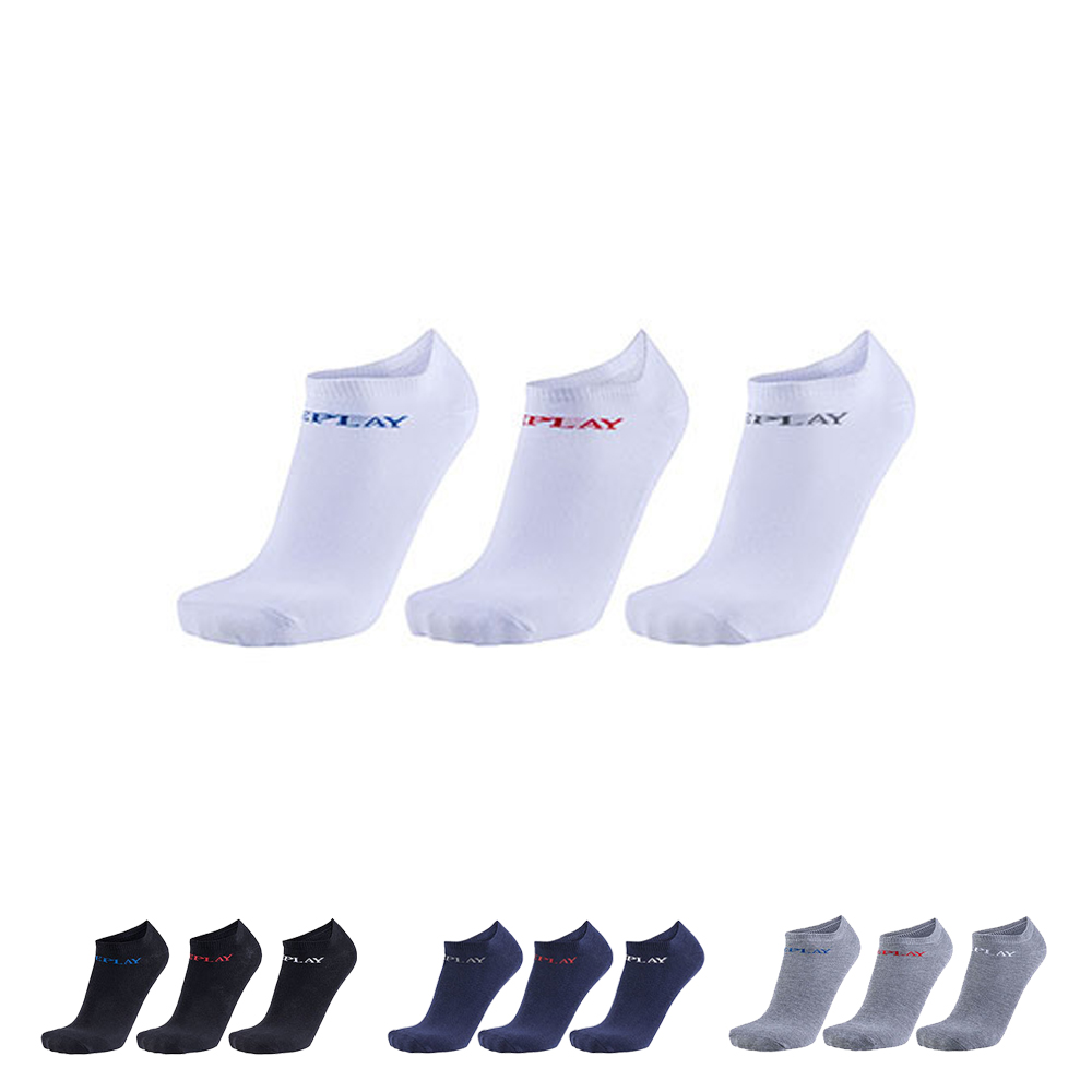 RP100628 Replay In Liner Socken (3er Pack)