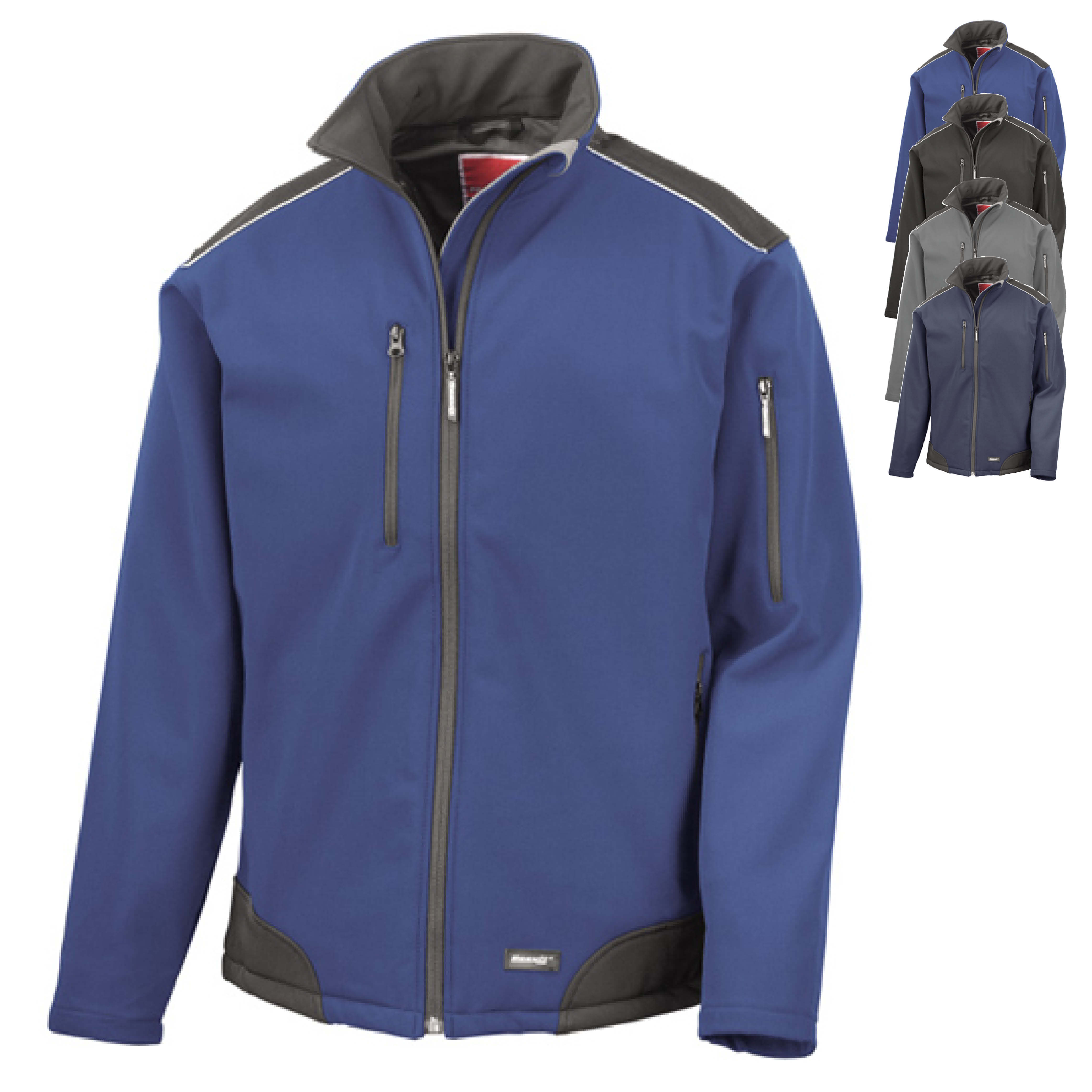 RT124 Result WORK-GUARD Ripstop-Softshell-Arbeitsjacke