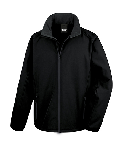 RT231 Result Core Bedruckbare Softshelljacke für Herren