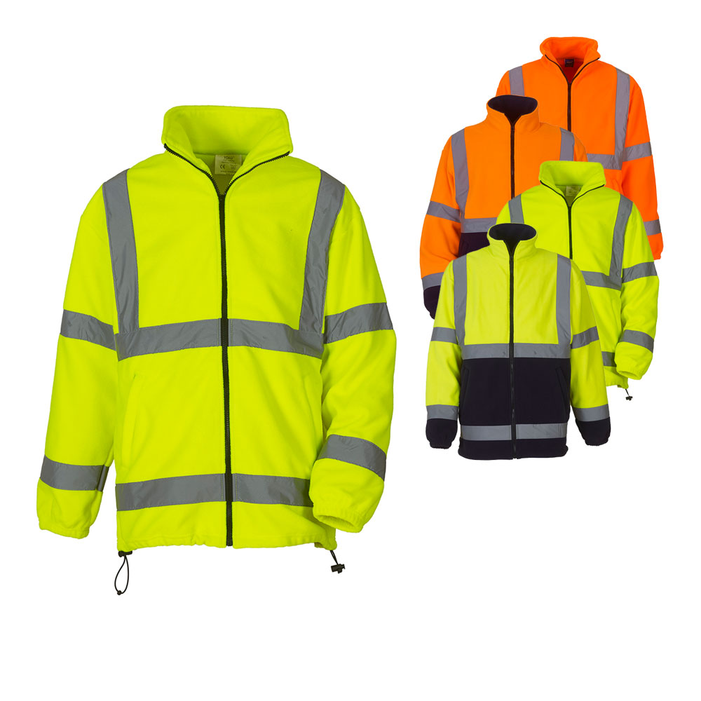 YK08 YOKO Hi-Vis hochsichtbare Fleecejacke