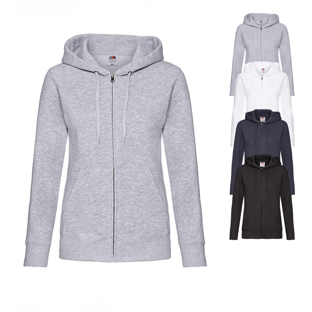 Fruit of the Loom Damen Kapuzenjacke Premium