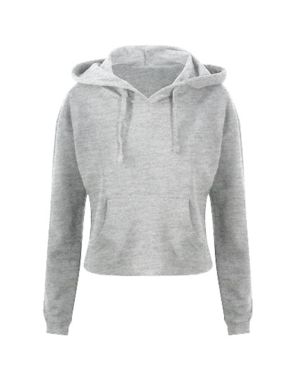 JH016 Just Hoods Damen Kapuzenpullover Bauchfei