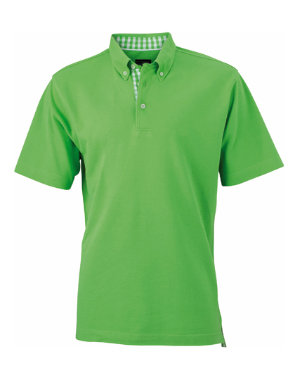 JN964 James+Nicholson Herren einfaches Polo kurzarm