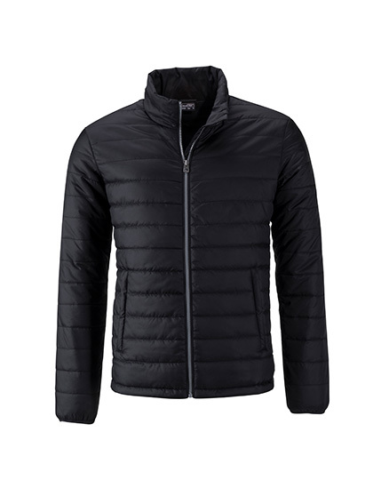 JN1120 James+Nicholson Herren Wattierte Jacke